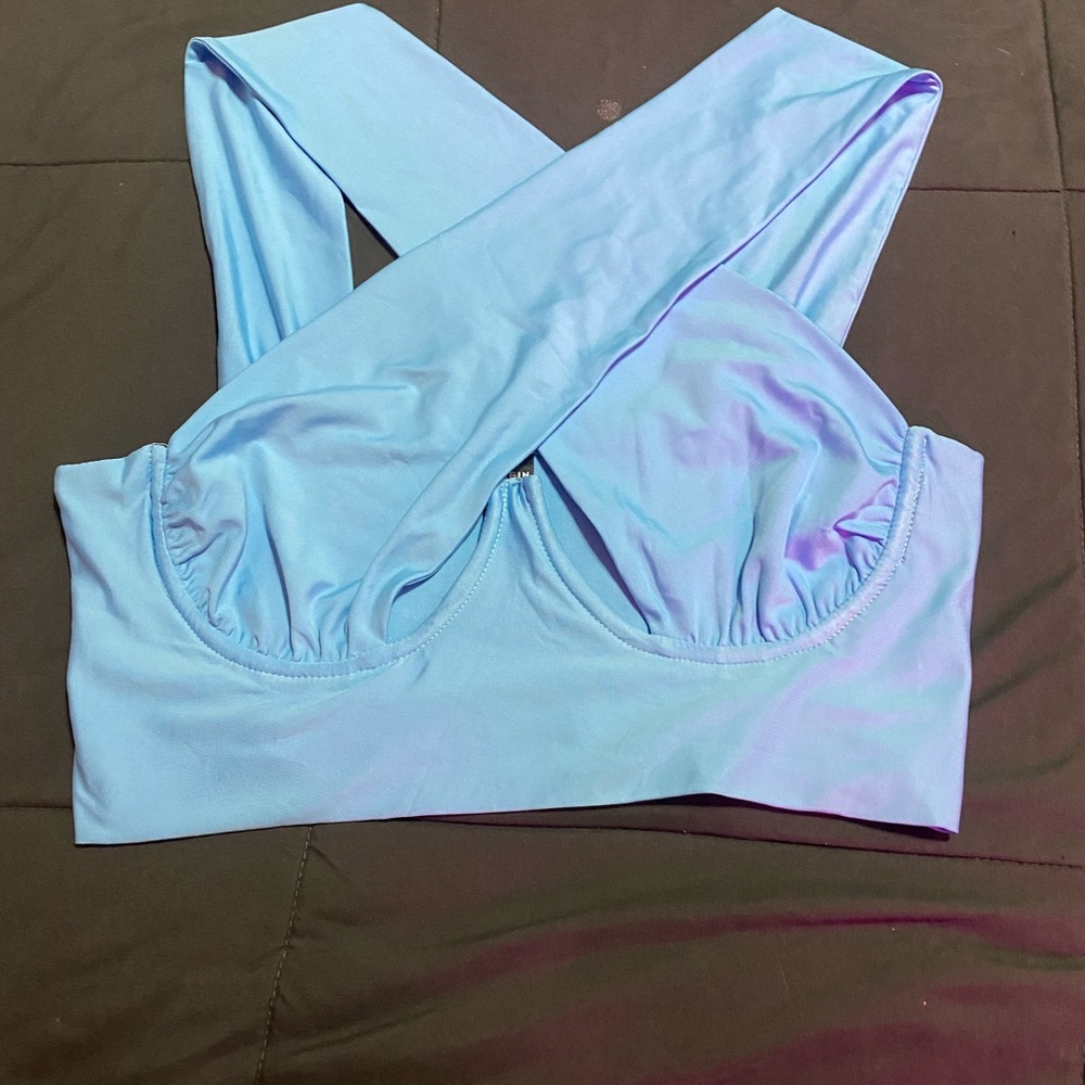 Women's Light Blue Intimate Top